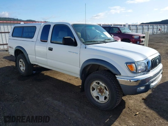 2003 Toyota Tacoma PreRunner with VIN 5TESN92N43Z218230, listed as a IAAI auction lot 41985625 with 203,955 mi miles and . Bid and sale history available at DreamBid. Image 1.
