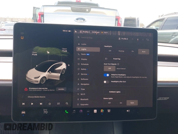 2022 Tesla Model 3 Long Range with VIN 5YJ3E1EB1NF289719, listed as a IAAI auction lot 41968273 with 73,368 mi miles and . Bid and sale history available at DreamBid. Image 19.