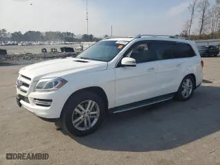 2015 Mercedes-Benz GL-Class GL 450 with VIN 4JGDF6EE5FA595126, listed as a Copart auction lot 49212265 with 121,784 mi miles and Salvage Title. Bid and sale history available at carsss.com. Image 1.