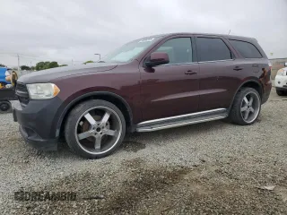 2012 Dodge Durango SXT with VIN 1C4RDHAG3CC146823, listed as a Copart auction lot 59989335 with 131,849 mi miles and Clean title. Bid and sale history available at DreamBid. Image 1.