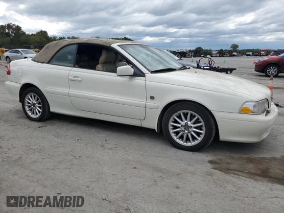 2000 Volvo C70 with VIN YV1NC56D6YJ012951, listed as a Copart auction lot 71746494 with 98,382 mi miles and Clean Title. Bid and sale history available at carsss.com. Image 4.