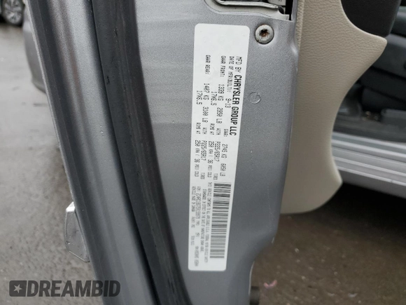 2014 Chrysler Town & Country Touring with VIN 2C4RC1BG7ER159979, listed as a Copart auction lot 41546834 with 148,000 mi miles and Salvage Title. Bid and sale history available at DreamBid. Image 15.
