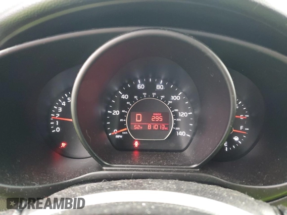 2019 Kia Soul + with VIN KNDJP3A58K7698797, listed as a Copart auction lot 48366595 with 81,013 mi miles and Salvage Title. Bid and sale history available at DreamBid. Image 9.