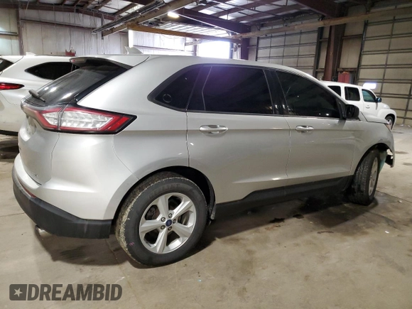 2016 Ford Edge SE with VIN 2FMPK4G99GBB67112, listed as a Copart auction lot 55143535 with 206,666 mi miles and Salvage title. Bid and sale history available at DreamBid. Image 3.