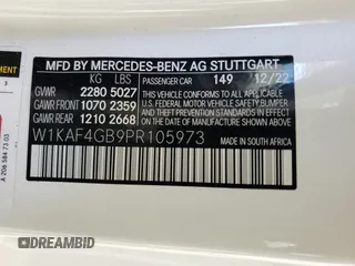 2023 Mercedes-Benz C 300 z VIN W1KAF4GB9PR105973, wystawiony jako Copart lot #49252064 z przebiegiem 24 711 mil mil oraz . Historia ofert i sprzedaży dostępna na DreamBid. Obrazek 13.