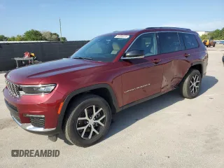 2023 Jeep Grand Cherokee Limited with VIN 1C4RJKBG1P8792990, listed as a Copart auction lot 60396315 with 41,492 mi miles and Salvage title. Bid and sale history available at DreamBid. Image 1.