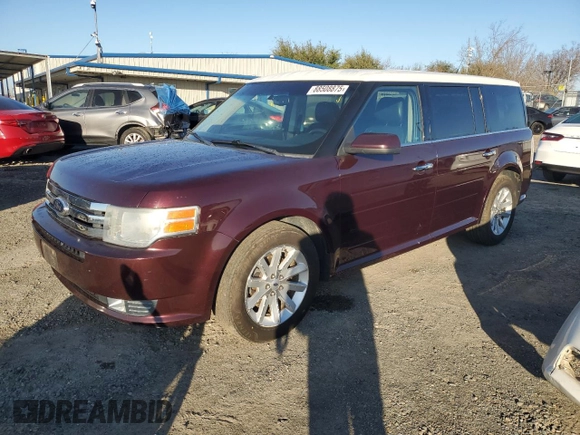 2011 Ford Flex SEL with VIN 2FMGK5CC0BBD31640, listed as a Copart auction lot 88508875 with 216,171 mi miles and Clean Title. Bid and sale history available at carsss.com. Image 1.