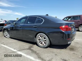 2015 BMW 5 Series 528i with VIN WBA5A5C5XFD522415, listed as a Copart auction lot 52563095 with 81,979 mi miles and Salvage Title. Bid and sale history available at carsss.com. Image 2.
