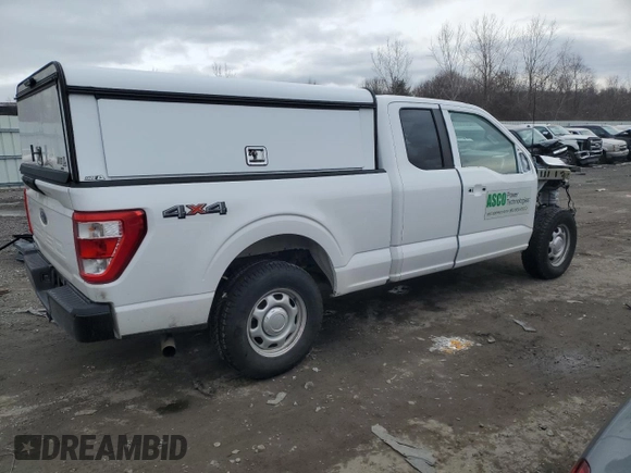 2022 Ford F-150 XL с VIN 1FTFX1E51NKD70028, выставлен на аукционе Copart как лот 46151695 с пробегом 140 068 миль миль и Списание • Salvage title. История ставок и продаж доступна на DreamBid. Изображение 3.