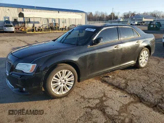 2014 Chrysler 300 C with VIN 2C3CCAKT0EH253148, listed as a Copart auction lot 46256375 with 155,616 mi miles and Salvage Title. Bid and sale history available at carsss.com. Image 1.