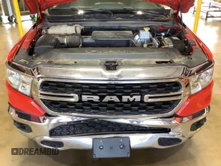 2023 Ram 1500 Big Horn with VIN 1C6RRFFG6PN530921, listed as a IAAI auction lot 42815360 with 61,944 mi miles and . Bid and sale history available at DreamBid. Image 1.
