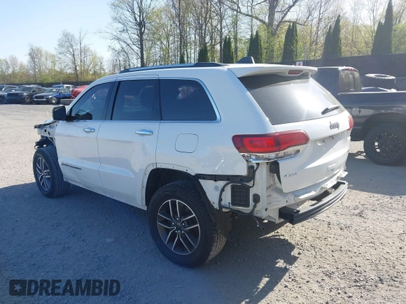 2020 Jeep Grand Cherokee Limited with VIN 1C4RJFBG0LC371924, listed as a IAAI auction lot 42065691 with 73,350 mi miles and . Bid and sale history available at DreamBid. Image 3.