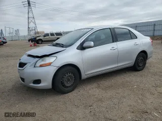 2010 Toyota Yaris with VIN JTDBT4K37A1375622, listed as a Copart auction lot 53676095 with 250,785 mi miles and Salvage Title. Bid and sale history available at carsss.com. Image 1.
