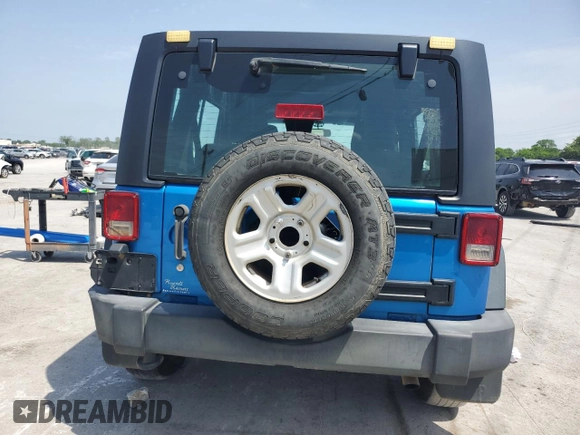 2016 Jeep Wrangler Unlimited Sport RHD z VIN 1C4BJWKG8GL307167, wystawiony jako Copart lot #57186605 z przebiegiem 182 213 mil mil oraz Czysty tytuł • Clean title. Historia ofert i sprzedaży dostępna na DreamBid. Obrazek 6.