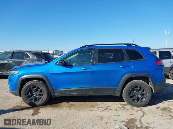 2022 Jeep Cherokee X with VIN 1C4PJMCX6ND522563, listed as a IAAI auction lot 41469722 with 44,970 mi miles. Bid and sale history available at carsss.com. Image 14.