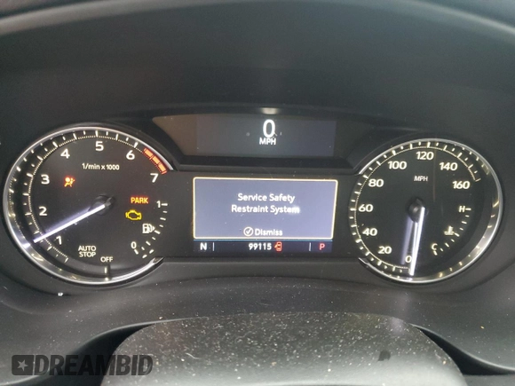 2019 Cadillac XT4 FWD Premium Luxury with VIN 1GYFZCR47KF152164, listed as a Copart auction lot 44705115 with 99,115 mi miles and Salvage Title. Bid and sale history available at carsss.com. Image 9.