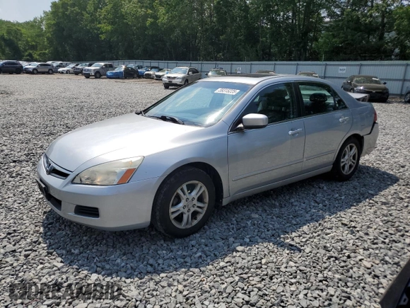 2006 Honda Accord EX-L z VIN 1HGCM56846A102465, wystawiony jako Copart lot #59315225 z przebiegiem 110 068 mil mil oraz Czysty tytuł • Clean title. Historia ofert i sprzedaży dostępna na DreamBid. Obrazek 1.