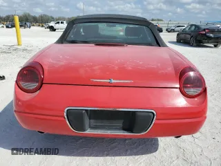 2002 Ford Thunderbird Hardtop Premium with VIN 1FAHP60A22Y130205, listed as a Copart auction lot 45902465 with 57,571 mi miles and Salvage Title. Bid and sale history available at DreamBid. Image 6.