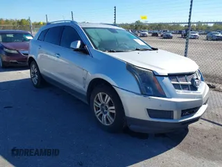 2010 Cadillac SRX Luxury Collection with VIN 3GYFNAEYXAS656355, listed as a IAAI auction lot 41161216 with 1 mi miles. Bid and sale history available at carsss.com. Image 1.