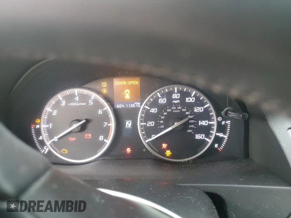 2014 Acura RDX with VIN 5J8TB3H37EL013942, listed as a Copart auction lot 46328695 with 113,510 mi miles and Salvage Title. Bid and sale history available at carsss.com. Image 9.