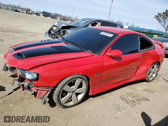2006 Pontiac GTO z VIN 6G2VX12U76L820047, wystawiony jako Copart lot #48890995 z przebiegiem 182 891 mil mil oraz Czysty tytuł • Clean title. Historia ofert i sprzedaży dostępna na DreamBid. Obrazek 1.