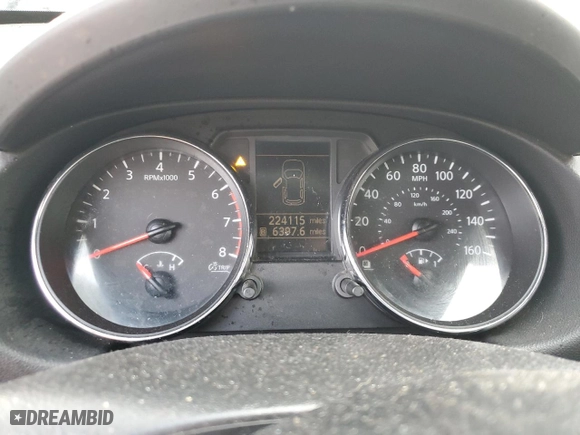 2011 Nissan Rogue SV with VIN JN8AS5MV1BW662403, listed as a Copart auction lot 46217715 with 224,115 mi miles and Salvage Title. Bid and sale history available at carsss.com. Image 9.