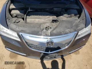 2016 Acura MDX w/Advance with VIN 5FRYD4H93GB001669, listed as a Copart auction lot 54585244 with 159,429 mi miles and Salvage Title. Bid and sale history available at carsss.com. Image 11.