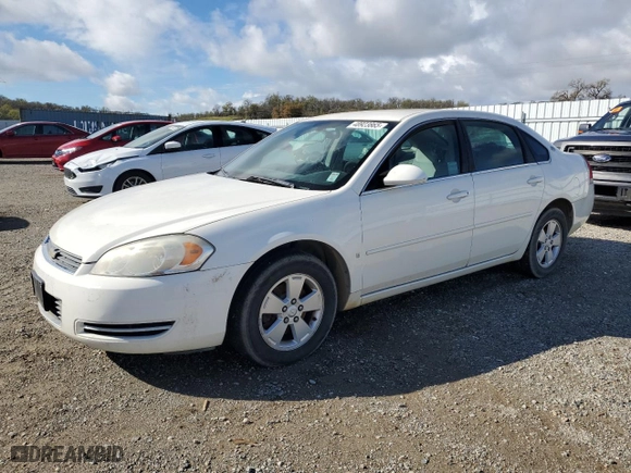 2007 Chevrolet Impala 3.5L LT with VIN 2G1WT55KX79105016, listed as a Copart auction lot 48923865 with 229,080 mi miles and Clean Title. Bid and sale history available at carsss.com. Image 1.