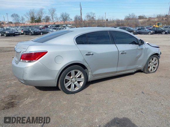 2012 Buick LaCrosse Leather with VIN 1G4GC5G31CF204788, listed as a IAAI auction lot 41615069 with 94,592 mi miles and . Bid and sale history available at DreamBid. Image 4.