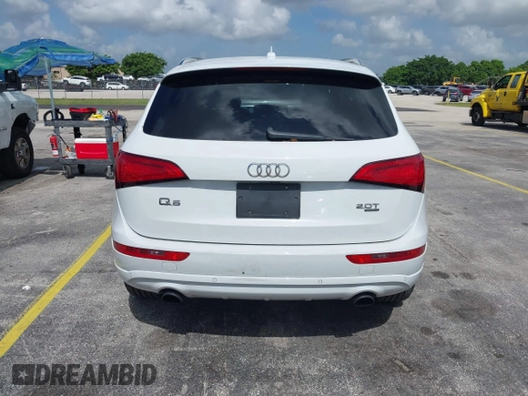 2014 Audi Q5 Premium Plus with VIN WA1LFAFP9EA124785, listed as a IAAI auction lot 42511649 with 99,109 mi miles and . Bid and sale history available at DreamBid. Image 16.