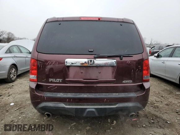 2013 Honda Pilot EX-L z VIN 5FNYF4H59DB073707, wystawiony jako Copart lot #44538415 z przebiegiem 187 132 mil mil oraz Szkoda całkowita • Salvage title. Historia ofert i sprzedaży dostępna na DreamBid. Obrazek 6.