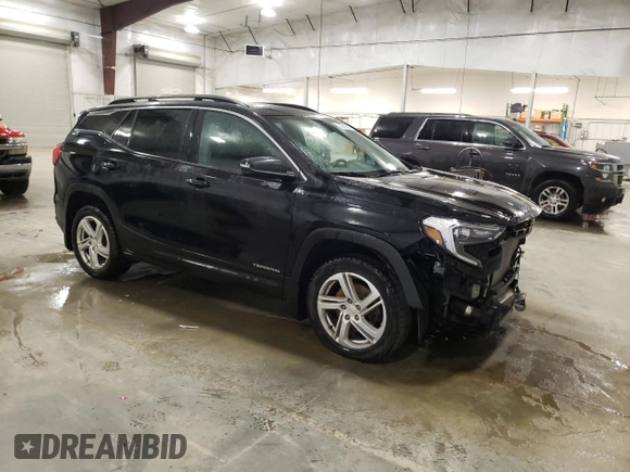 2018 GMC Terrain SLE with VIN 3GKALTEX5JL299089, listed as a Copart auction lot 50949825 with 54,644 mi miles and Salvage Title. Bid and sale history available at carsss.com. Image 4.