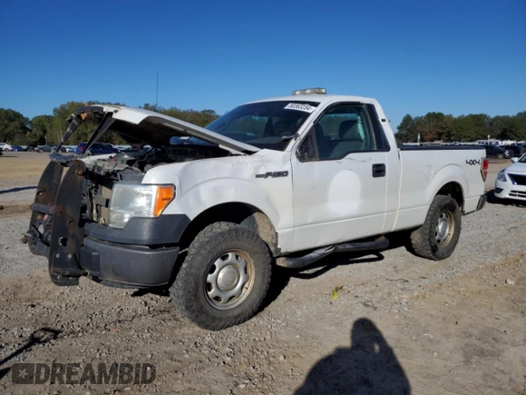 2012 Ford F-150 XL with VIN 1FTMF1EF5CFC81250, listed as a Copart auction lot 80363234 with 290,048 mi miles and Salvage title. Bid and sale history available at DreamBid. Image 1.