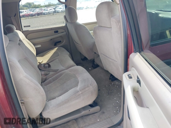 2002 Chevrolet Suburban LT with VIN 1GNFK16Z02J187549, listed as a IAAI auction lot 42544030 with 224,536 mi miles and . Bid and sale history available at DreamBid. Image 8.