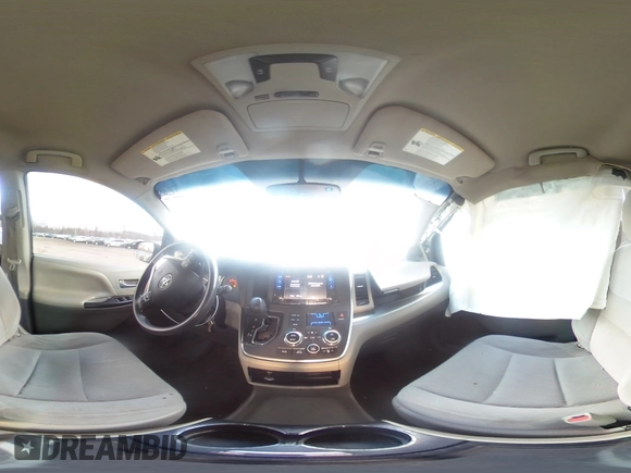 2015 Toyota Sienna LE AAS with VIN 5TDKK3DC9FS589533, listed as a Copart auction lot 88793785 with 127,683 mi miles and Non Repairable. Bid and sale history available at DreamBid. Image 14.