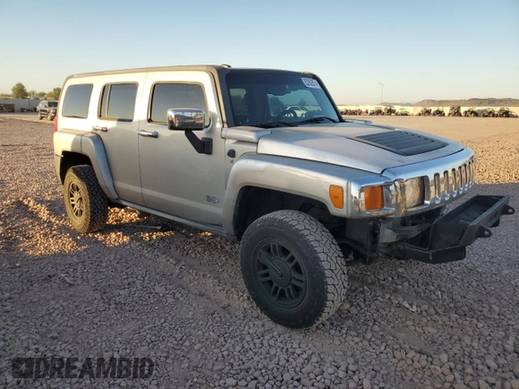 2006 Hummer H3 with VIN 5GTDN136168317572, listed as a Copart auction lot 83262874 with 114,887 mi miles and Salvage Title. Bid and sale history available at DreamBid. Image 4.
