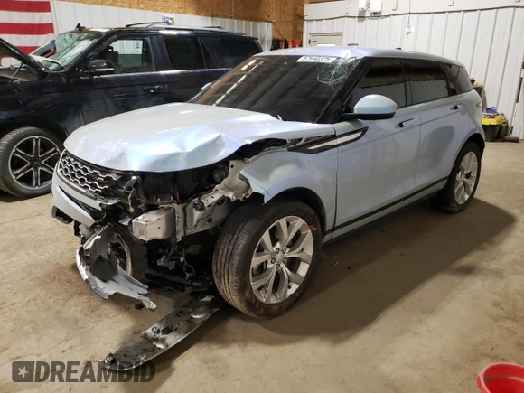 2020 Land Rover Range Rover Evoque SE with VIN SALZP2FX6LH080695, listed as a Copart auction lot 57940375 with 64,647 mi miles and Salvage title. Bid and sale history available at DreamBid. Image 1.