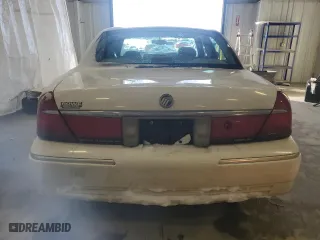 1999 Mercury Grand Marquis LS with VIN 2MEFM75W3XX719368, listed as a Copart auction lot 46169505 with 232,501 mi miles and Salvage Title. Bid and sale history available at carsss.com. Image 6.