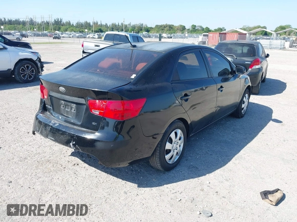2012 Kia Forte EX with VIN KNAFU4A22C5493299, listed as a IAAI auction lot 41784831 with 218,479 mi miles. Bid and sale history available at carsss.com. Image 4.