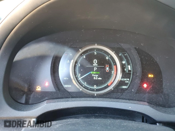 2016 Lexus IS 350 with VIN JTHCE1D23G5012011, listed as a Copart auction lot 49539255 with 103,878 mi miles and Salvage title. Bid and sale history available at DreamBid. Image 9.