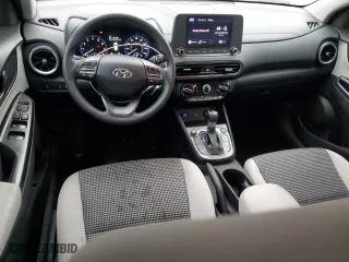 2022 Hyundai Kona SE with VIN KM8K22AB9NU867553, listed as a Copart auction lot 87648515 with 52,096 mi miles and Salvage Title. Bid and sale history available at carsss.com. Image 8.