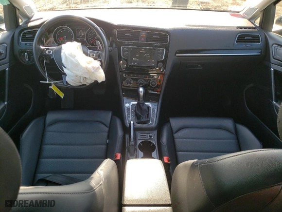2017 Volkswagen Golf S with VIN 3VW217AU0HM038740, listed as a Copart auction lot 52677475 with 81,510 mi miles and Salvage Title. Bid and sale history available at carsss.com. Image 8.