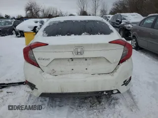 2017 Honda Civic Sedan LX with VIN 2HGFC2F63HH036508, listed as a Copart auction lot 45645455 with 156,366 mi miles and Salvage Title. Bid and sale history available at carsss.com. Image 6.