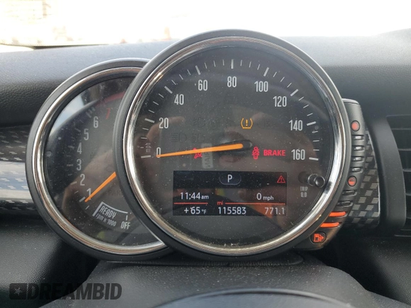 2015 MINI Hardtop S with VIN WMWXP7C5XF2A33532, listed as a Copart auction lot 53869115 with 115,583 mi miles and Clean Title. Bid and sale history available at DreamBid. Image 9.