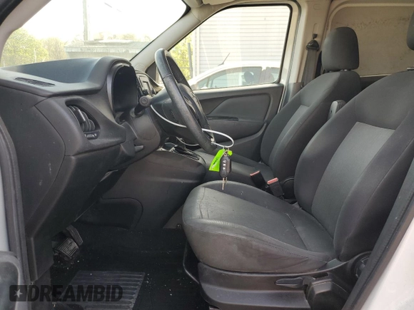 2015 Ram ProMaster City Cargo Tradesman SLT with VIN ZFBERFBT2F6A88731, listed as a Copart auction lot 52618525 with 85,687 mi miles and Salvage Title. Bid and sale history available at carsss.com. Image 7.
