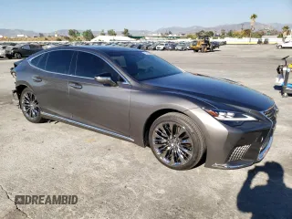 2023 Lexus LS with VIN JTHD51FF9P5018075, listed as a Copart auction lot 75315043 with 28,295 mi miles. Bid and sale history available at carsss.com. Image 4.