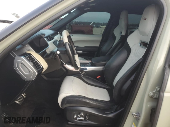 2022 Land Rover Range Rover Sport SVR with VIN SALWZ2RE0NA216483, listed as a Copart auction lot 85143204 with Not Provided miles and Non Repairable. Bid and sale history available at DreamBid. Image 9.