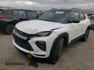 2023 Chevrolet TrailBlazer RS with VIN KL79MTSL6PB043824, listed as a Copart auction lot 52420194 with 15,608 mi miles and . Bid and sale history available at DreamBid. Image 1.