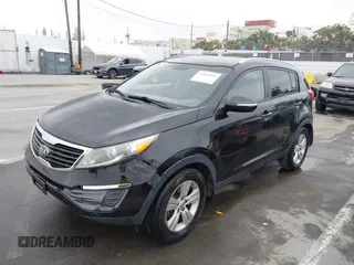 2013 Kia Sportage LX with VIN KNDPB3A27D7452499, listed as a IAAI auction lot 42164249 with 169,845 mi miles. Bid and sale history available at carsss.com. Image 2.