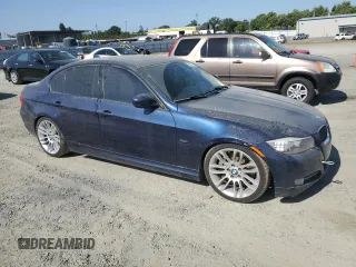 2011 BMW 3 Series 335d with VIN WBAPN7C57BF184057, listed as a Copart auction lot 56023045 with 185,398 mi miles and Clean title. Bid and sale history available at DreamBid. Image 4.